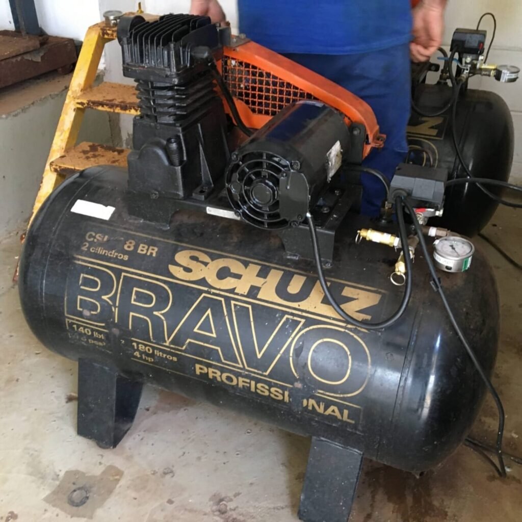 Inspeção Laudo NR-13 Compressor Belo Horizonte