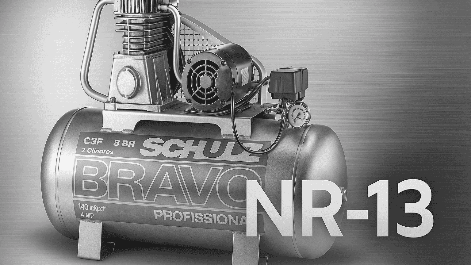 Inspeção Laudo NR-13 Compressor Coronel Fabriciano