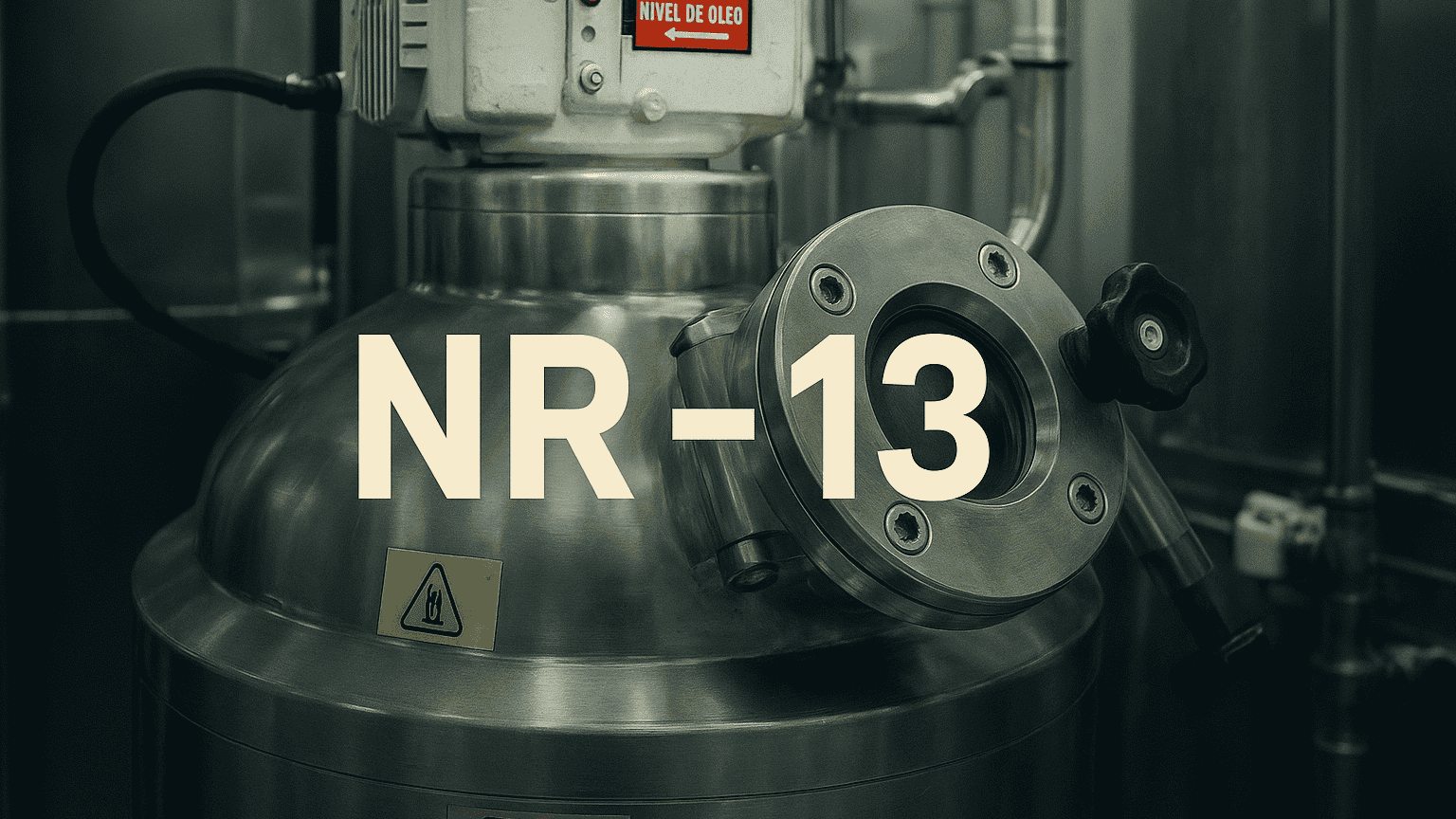 Inspeção Laudo NR-13 Compressor Salinas