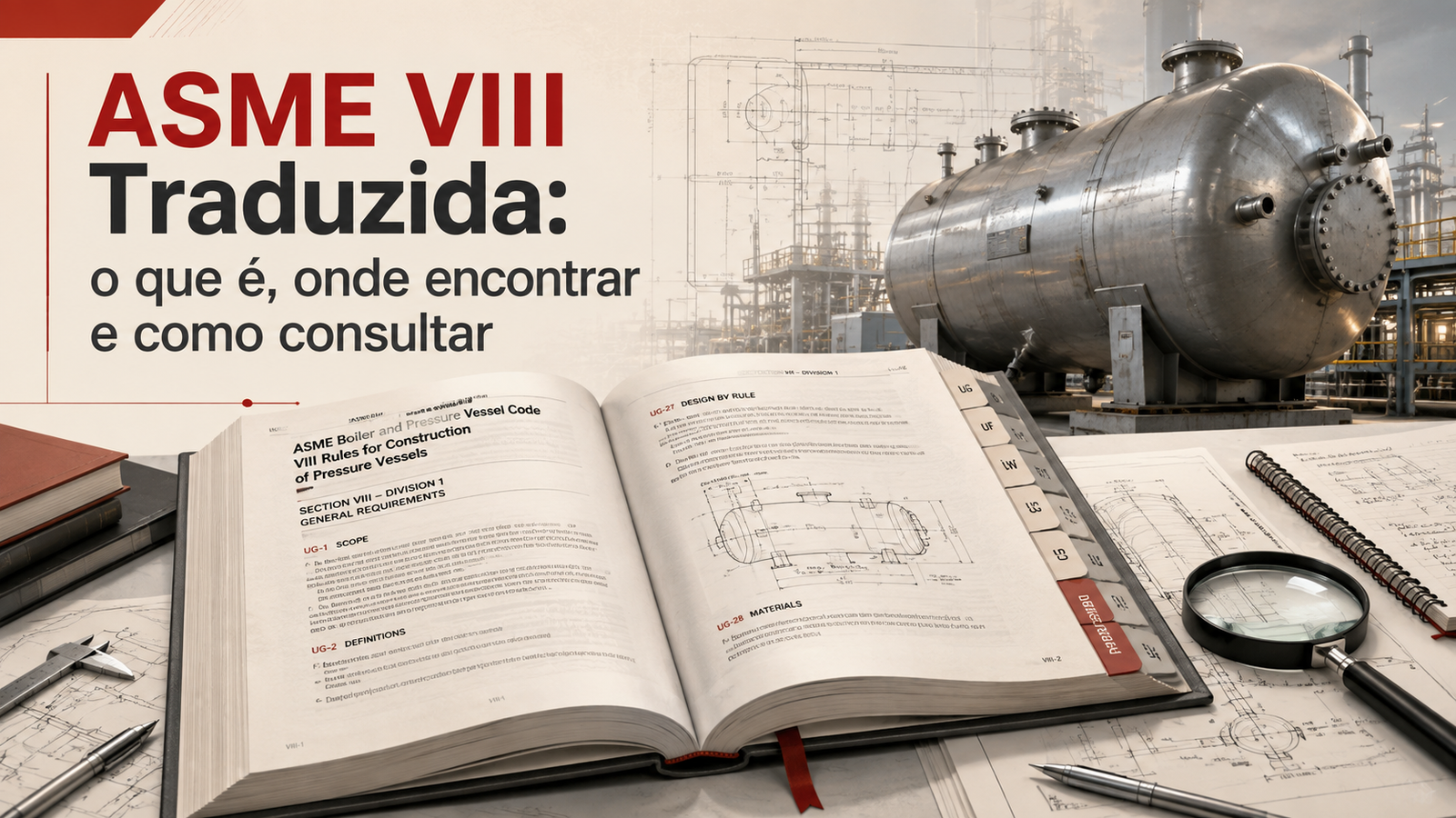 ASME VIII Traduzida: o que é, onde encontrar e como consultar
