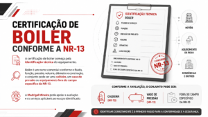 Certificação de Boiler conforme a NR-13
