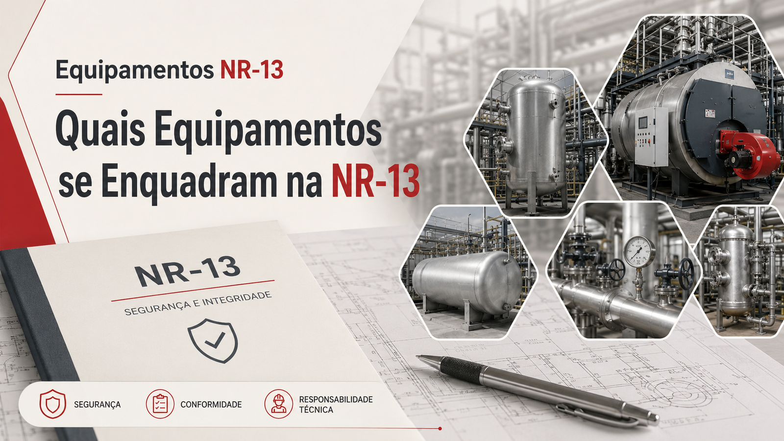 Equipamentos NR-13 – Quais Equipamentos se Enquadram na NR-13