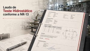 Laudo de Teste Hidrostático conforme a NR-13