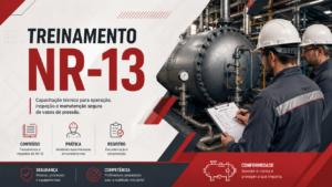 Treinamento NR-13: o que é, quem precisa fazer e quais são os requisitos